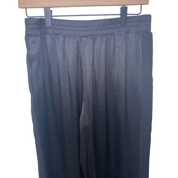 NATION LTD Fairfax Straight Leg Silky Pull on Trouser Style 4082HS Small BLACK - Picture 6 of 12